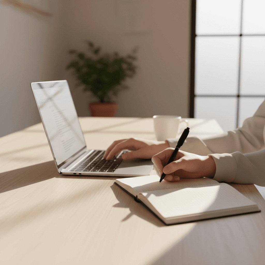 Digital services professional at work